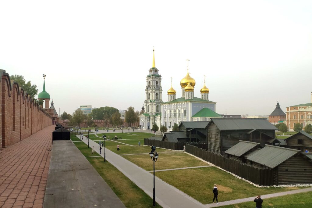 Вид со стен Кремль